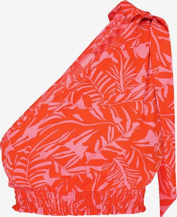 aleida Top in Orange: Vorderseite