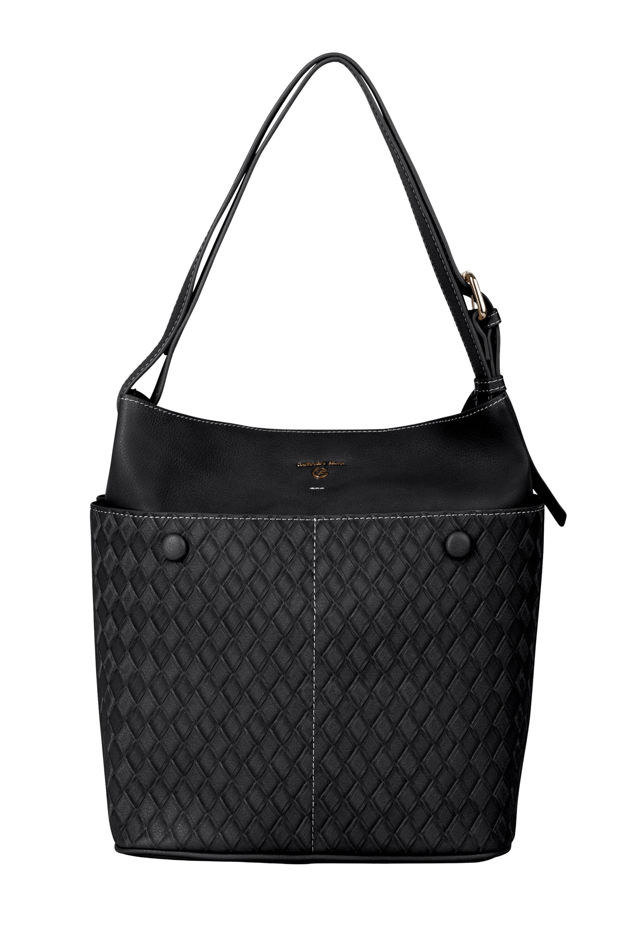 Gattinoni Shoulder Bag in Black: front
