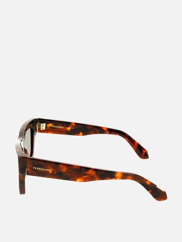 FERRAGAMO - Gafas de sol en marrón