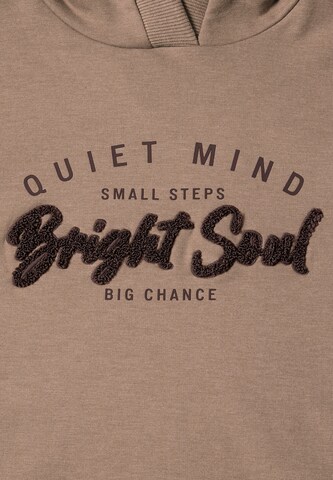 CECIL Sweatshirt in Brown