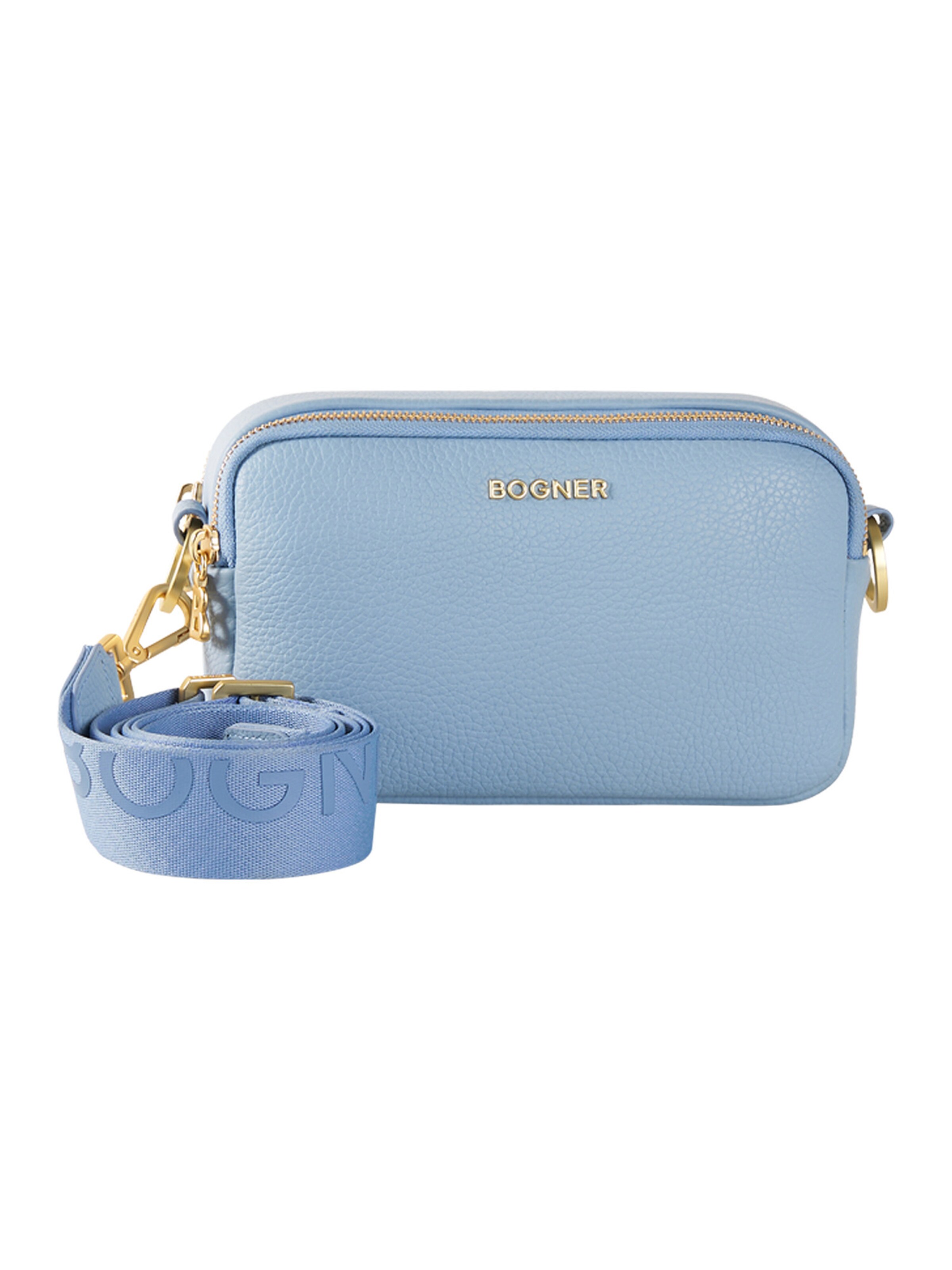 Borsa a tracolla 'Wallis Avy' di BOGNER in blu: frontale