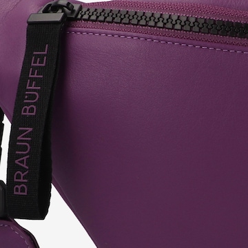 Braun Büffel Fanny Pack in Purple