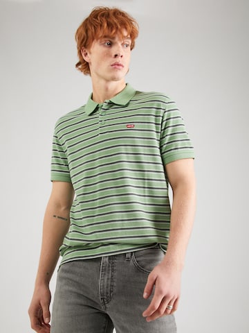 LEVI'S ® T-shirt 'Levis HM Polo' i grön: framsida