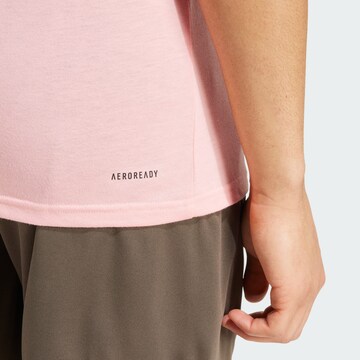 ADIDAS PERFORMANCE Funktionsshirt 'Train Essentials Feelready' in Pink