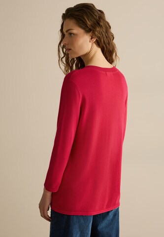 CECIL V-Neck Pullover in Rot