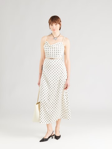 ONLY Koktejl obleka 'ONLHimi' | bela barva