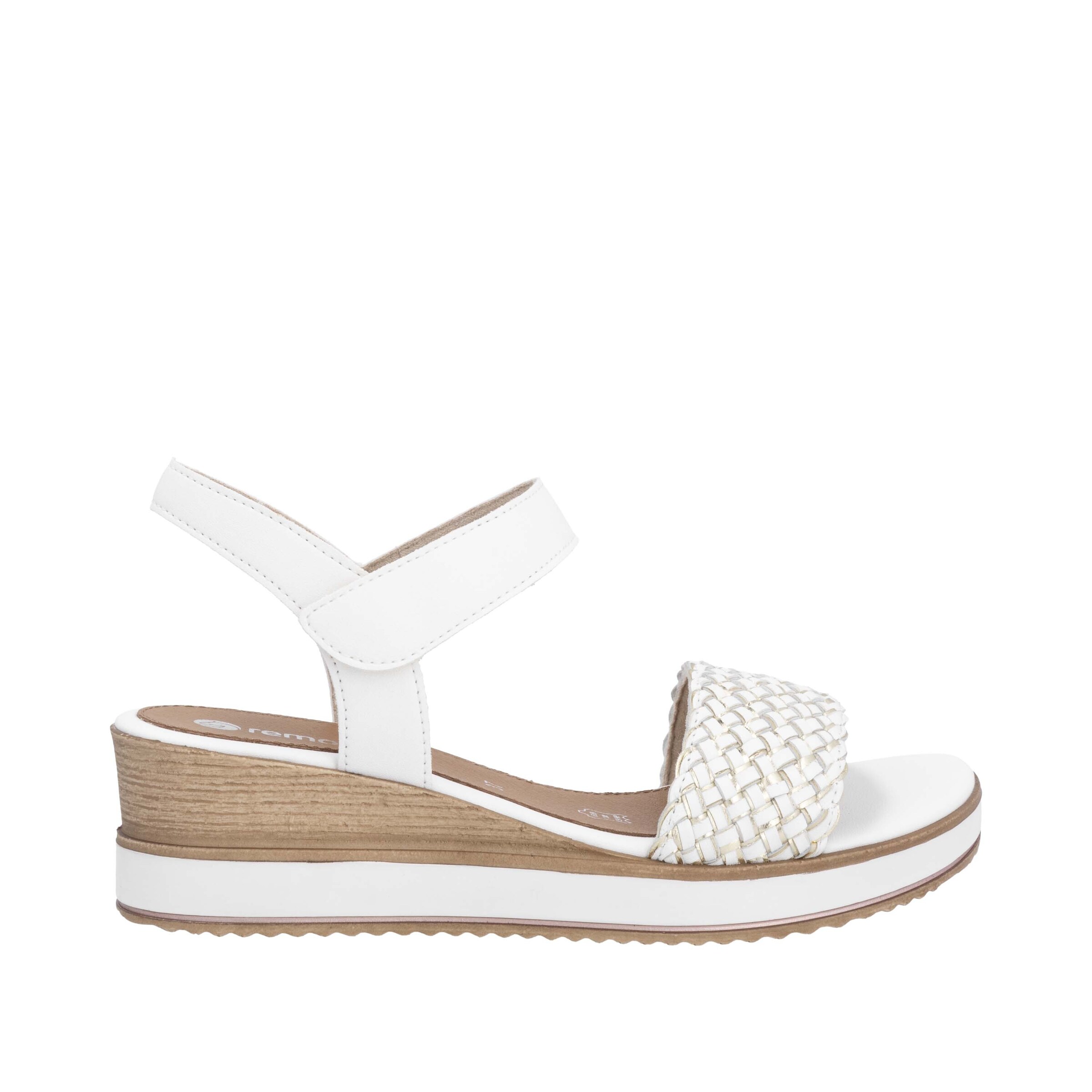 Sandales 'D6465' REMONTE en blanc