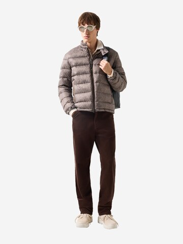 BOGNER Winter Jacket 'Hugh' in Brown