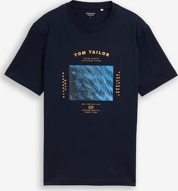 TOM TAILORMajica - plava boja: prednji dio