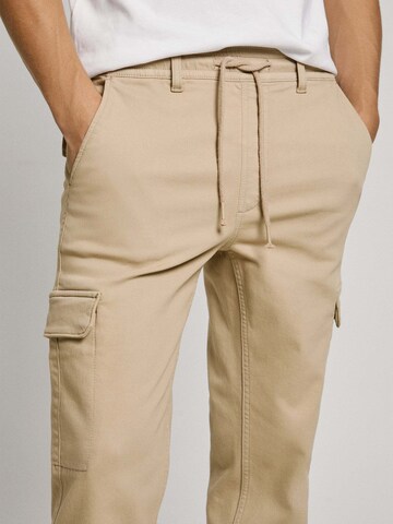 Slimfit Pantaloni cargo di Pepe Jeans in beige