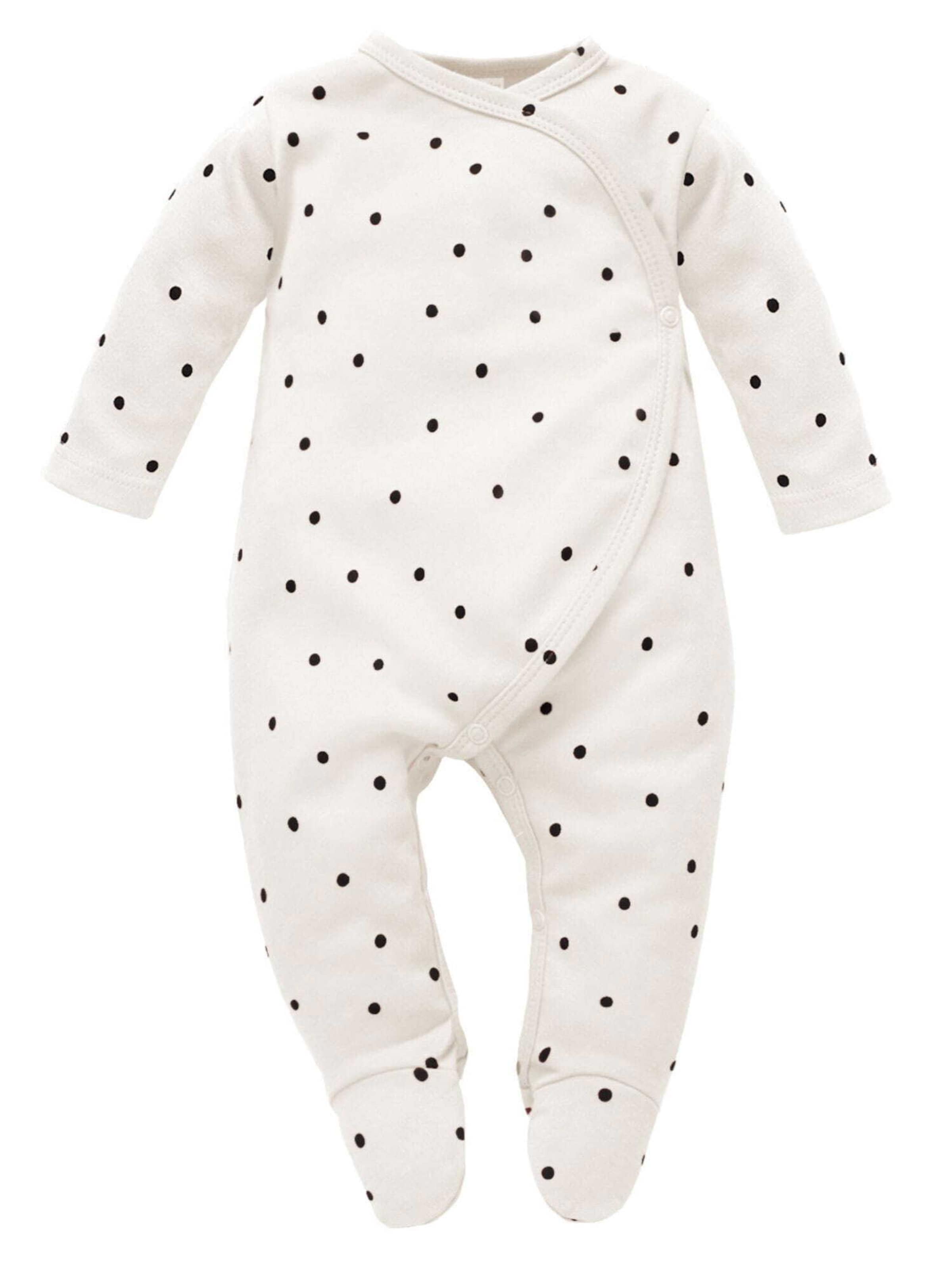 Pinokio Romper/Bodysuit in White: front