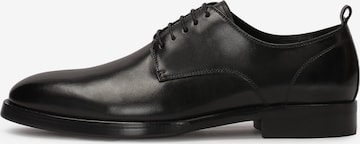 Kazar Lace-Up Shoes in Black: front