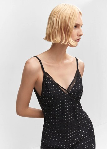 Robe d’été 'lindisim' MANGO en noir