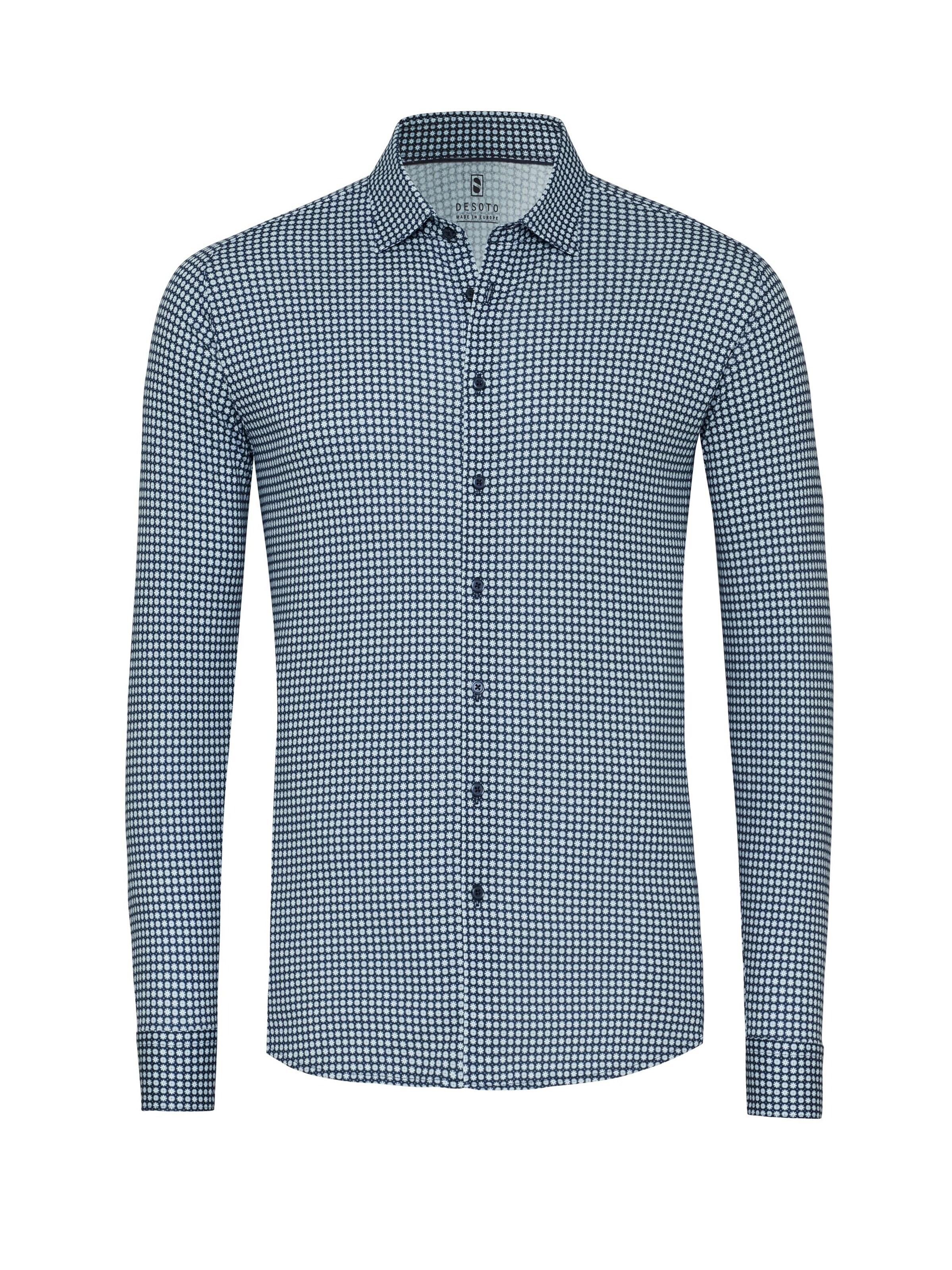 DESOTO Slim fit Overhemd in Gemengde kleuren: voorkant