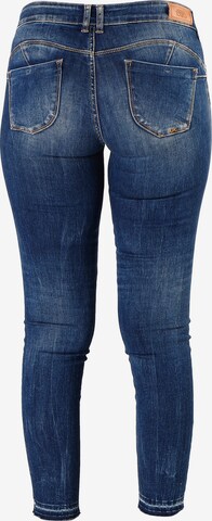 Le Temps Des Cerises Skinny Jeans 'PULPC' in Blau