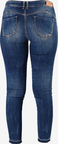 Le Temps Des Cerises Skinny Jeans 'PULPC' in Blauw