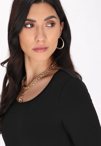 faina Blouse 'Essentials' in Zwart