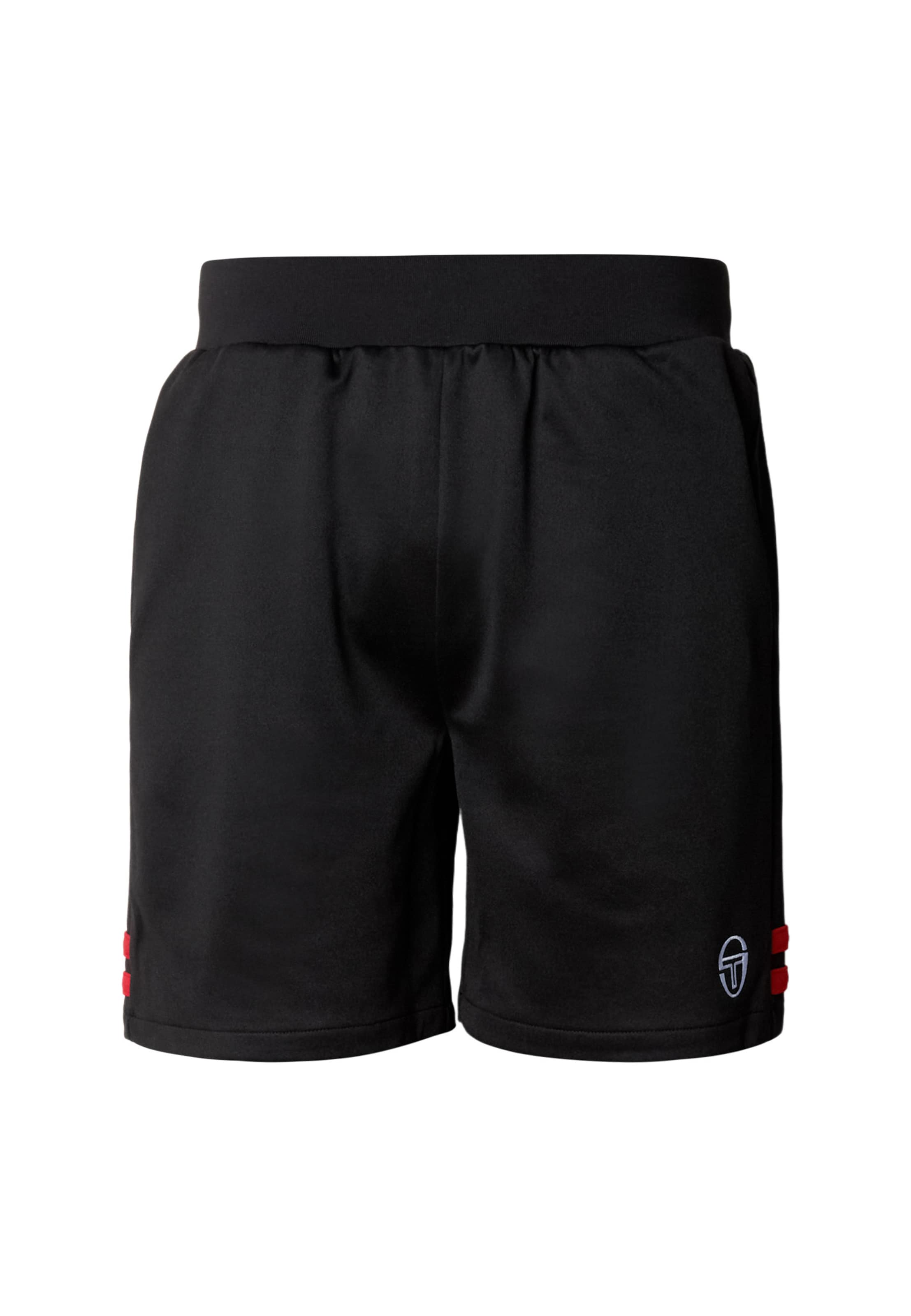Sergio Tacchini Loosefit Broek 'New Orion' in Zwart: voorkant