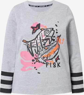 Sweat-shirt LAURASØN en gris : devant