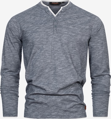 INDICODE JEANS Shirt 'Coleson' in Blau: Vorderseite