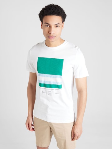 s.Oliver - Camiseta en blanco: frente