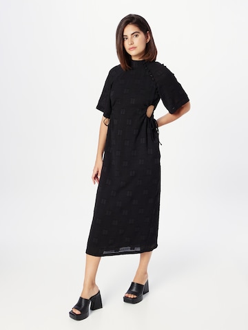 Hofmann Copenhagen Dress 'SATINE' in Black: front