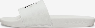 Calvin Klein Jeans Pantofle – bílá: přední strana