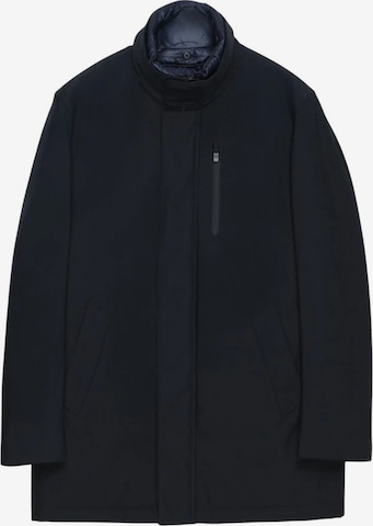 Ramsey Mantel in Blau: Vorderseite