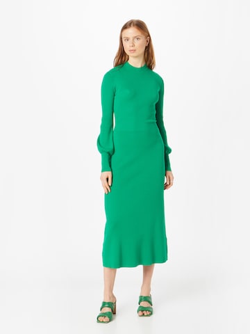 HUGO Dress 'Slopenny' in Green: front