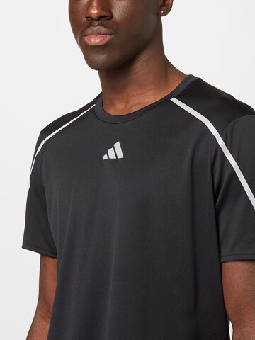 ADIDAS PERFORMANCE Λειτουργικό μπλουζάκι 'Confident Engineered' σε μαύρο