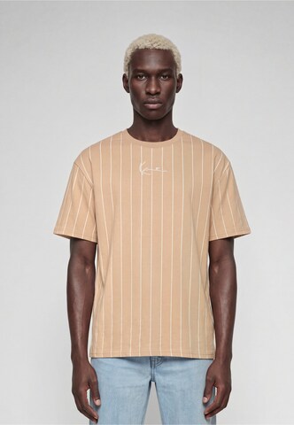 Karl Kani Shirt in Beige: voorkant
