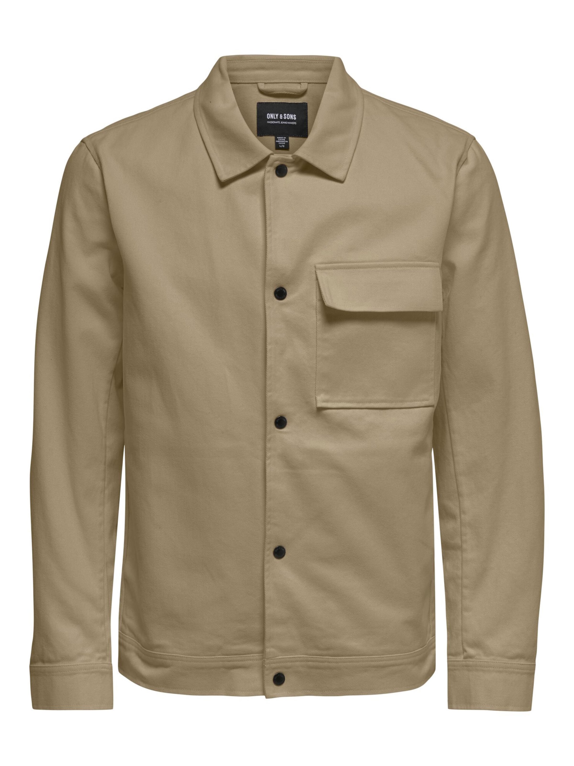 Only & Sons Between-season jacket 'Hydra' in Grey, Item view