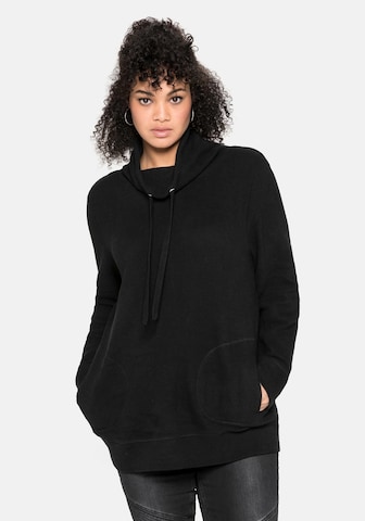 SHEEGO Sweatshirt in Black: front