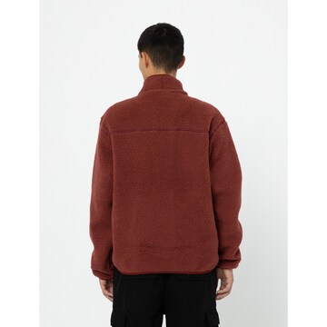 DICKIES Fleece jacket 'Mount Hope' in Red