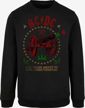 F4NT4STIC Sweatshirt 'ACD' in Zwart: voorkant