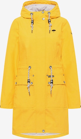 Schmuddelwedda Between-Seasons Parka in Yellow: front