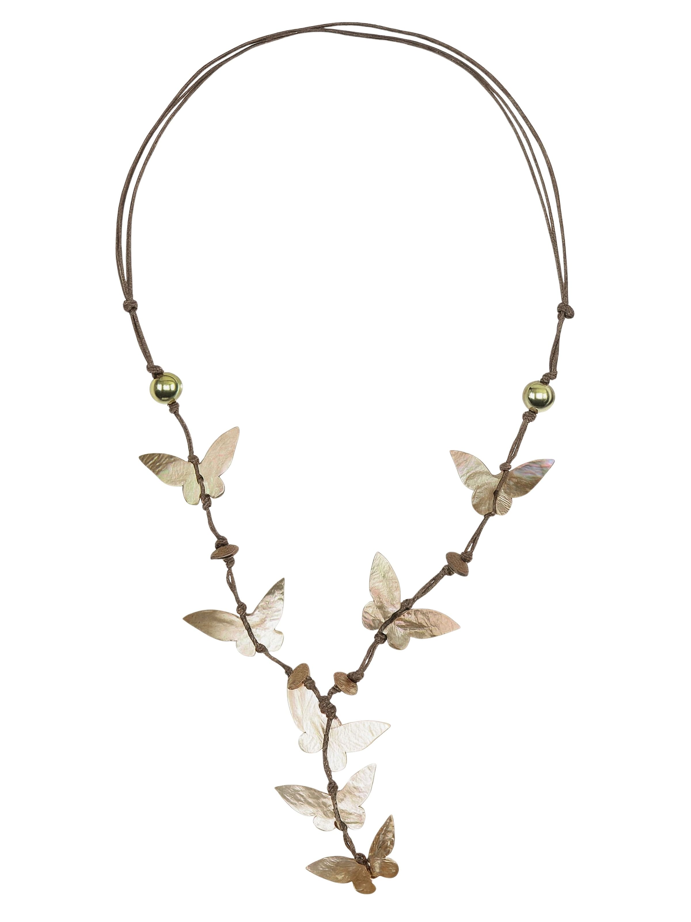 COLLEZIONE ALESSANDRO Kette‌‌‌ in braun, Produktansicht