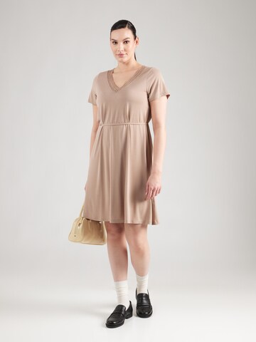 Abito 'VMCSAVANNAH' di Vero Moda Curve in beige: frontale