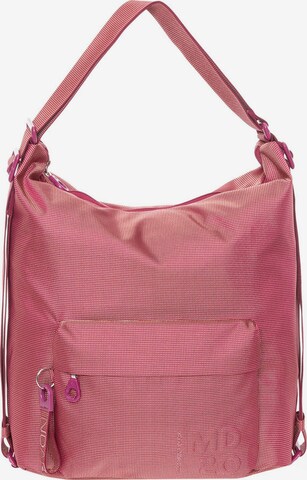 Borsa a spalla 'MD20' di MANDARINA DUCK in rosa: frontale