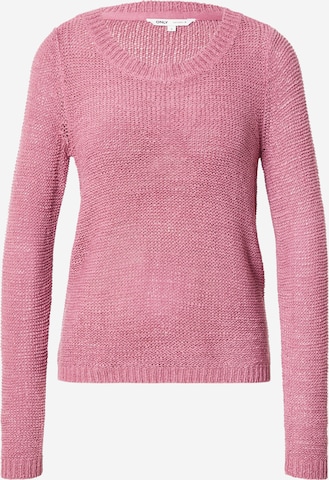 ONLY Sweater 'ONLGeena' in Pink: front