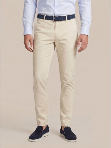 Suitable Regular Chino trousers 'Plato' in Beige