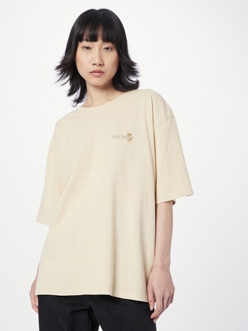 RIP CURL Sportshirt 'OCEANS TOGETHER' in Beige: predná strana