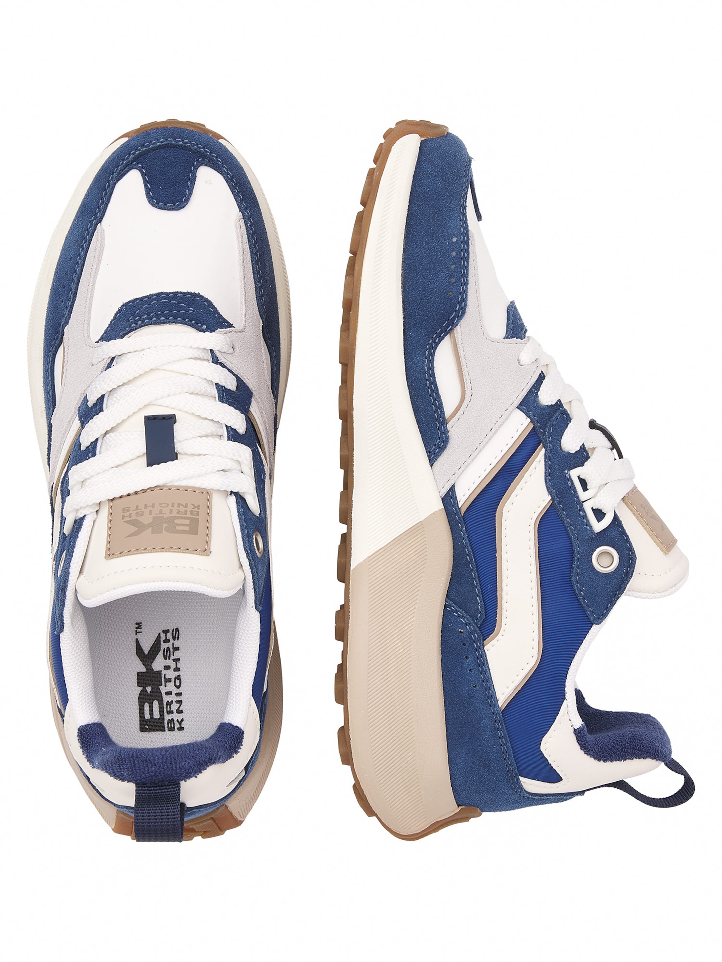 BRITISH KNIGHTS Sneaker low 'VELI' i blå: top