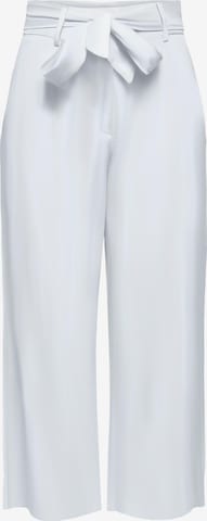ONLY Plisované nohavice 'Caro' - biela: predná strana
