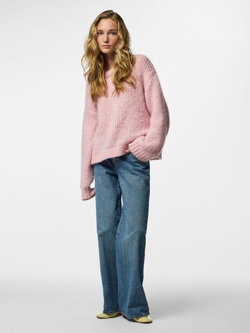 PIECES Pullover 'PCDorthea' in Pink