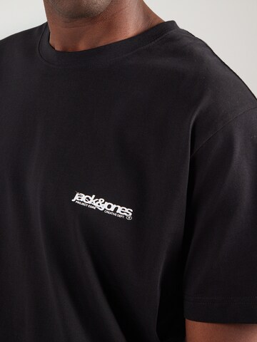 JACK & JONES Tričko 'JWHUNION' - Čierna