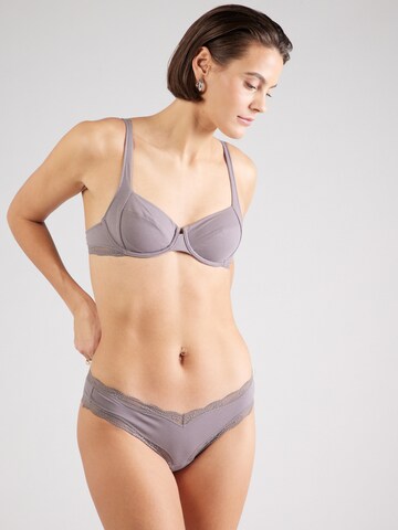 TRIUMPH Bustier BH 'Natural Spotlight' in Grau