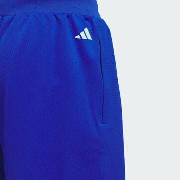 ADIDAS PERFORMANCE Loosefit Sportbroek 'Select' in Blauw