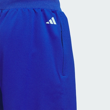 ADIDAS PERFORMANCE Loose fit Workout Pants 'Select' in Blue
