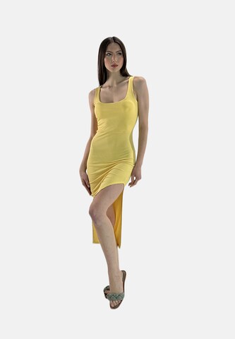 Robe Elara en jaune